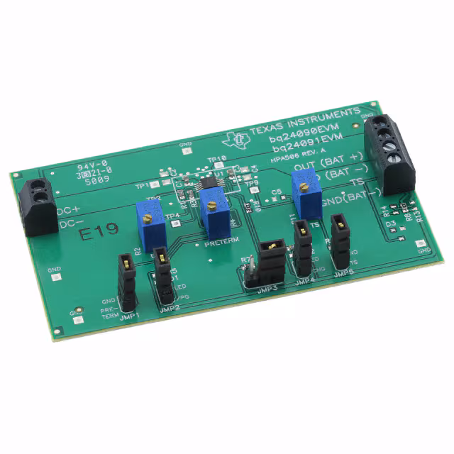 BQ24091EVM Texas Instruments  Cartes et kits d'évaluation et de démonstration